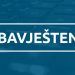 OBAVJEŠTENJE