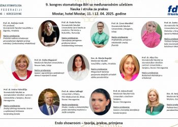 Udruženje stomatologa u FBiH organizuje 9. kongres stomatologa BiH sa međunarodnim učešćem  NAUKA I PRAKSA ZA STRUKU  Mostar