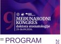 25-26 septembra 2026 godine  9. Međunarodni kongres doktora stomatologije